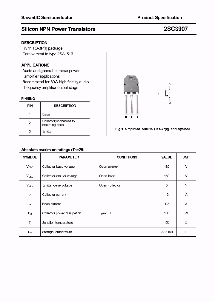 2SC3907_4381277.PDF Datasheet