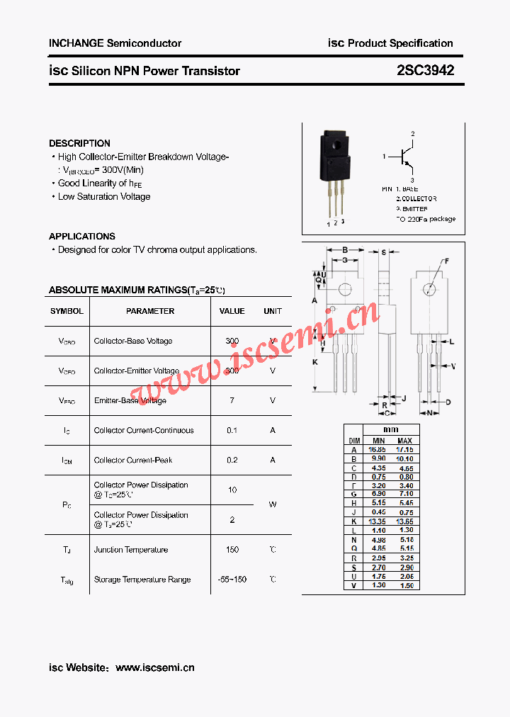 2SC3942_4510375.PDF Datasheet