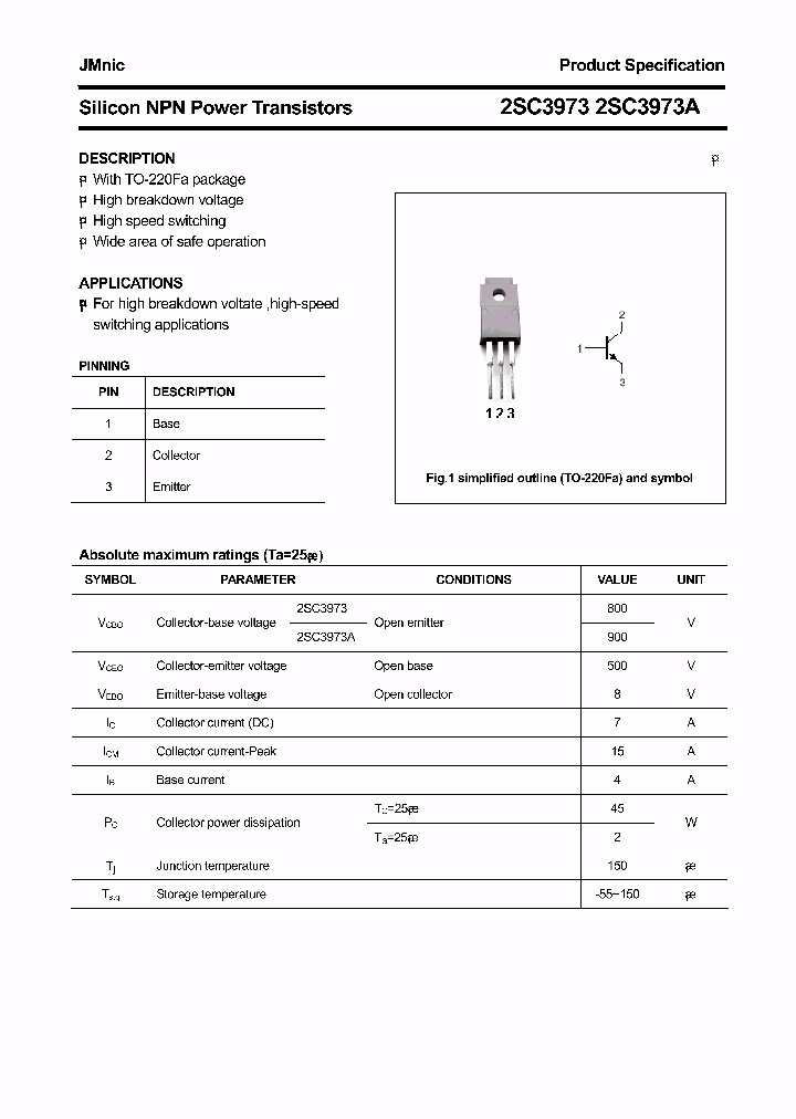 2SC3973A_4549413.PDF Datasheet