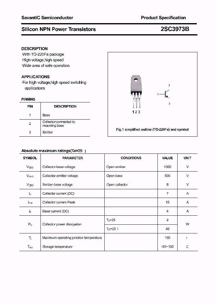 2SC3973B_4549415.PDF Datasheet