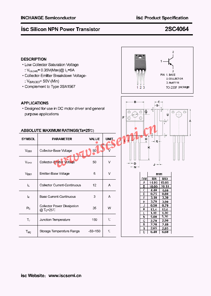 2SC4064_4370827.PDF Datasheet