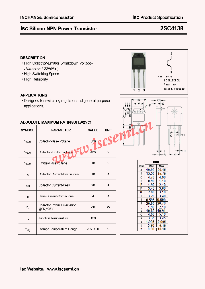 2SC4138_4353110.PDF Datasheet