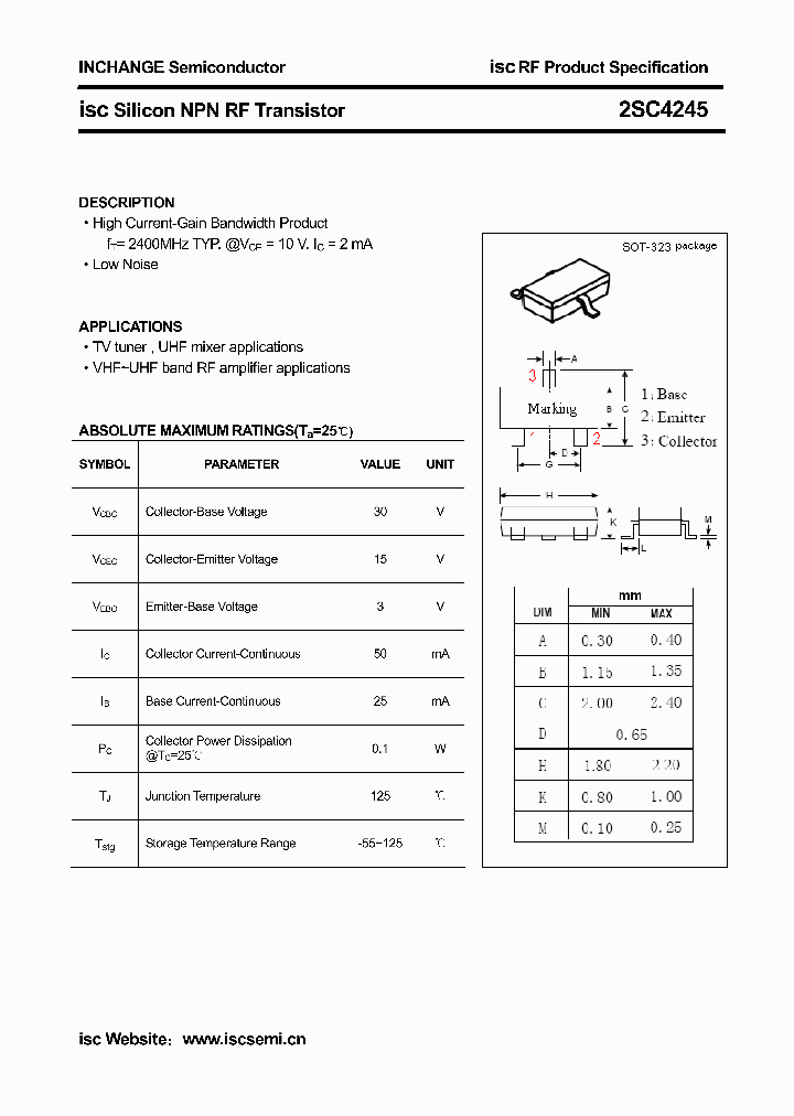 2SC4245_4336500.PDF Datasheet