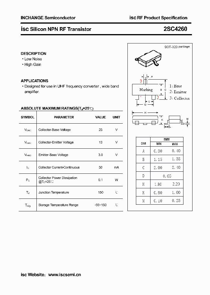 2SC4260_4361621.PDF Datasheet