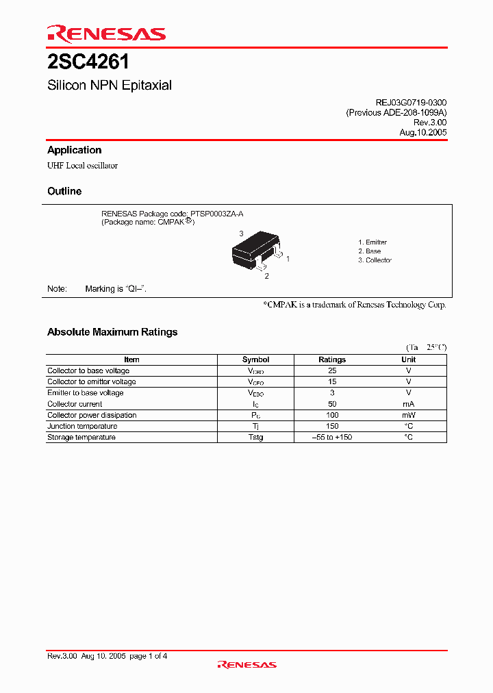 2SC4261_4264708.PDF Datasheet