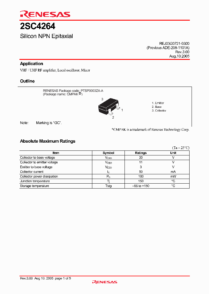 2SC4264_4264712.PDF Datasheet