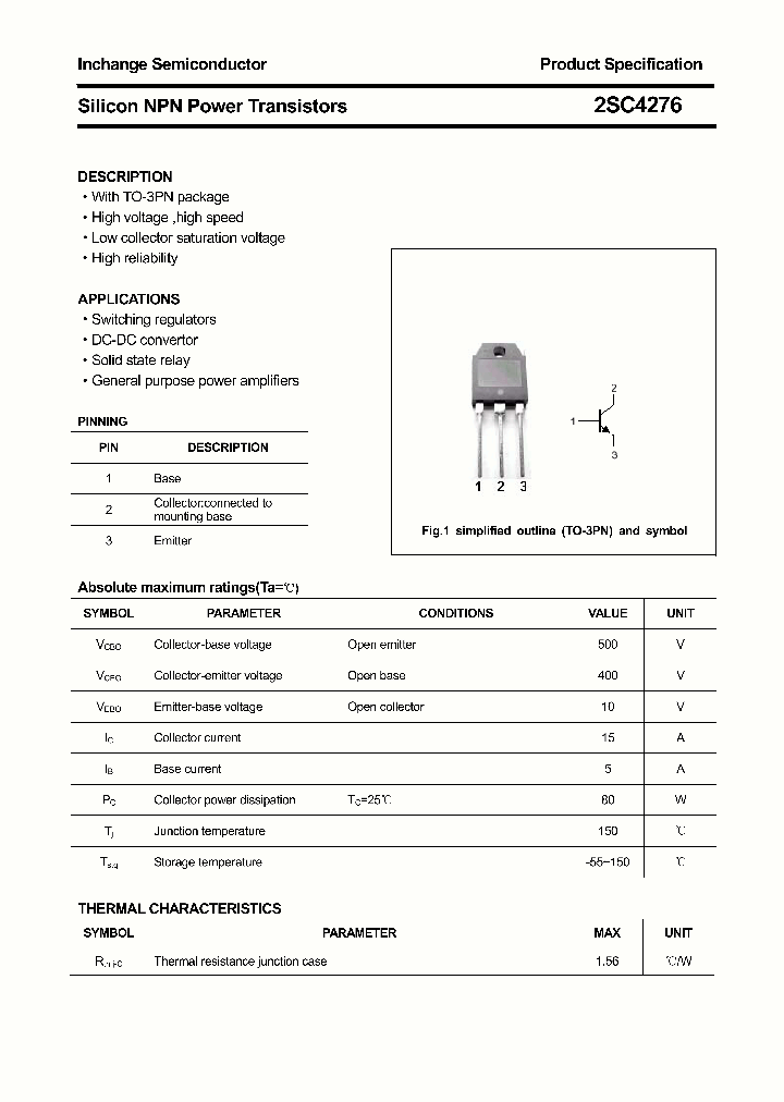 2SC4276_4354647.PDF Datasheet