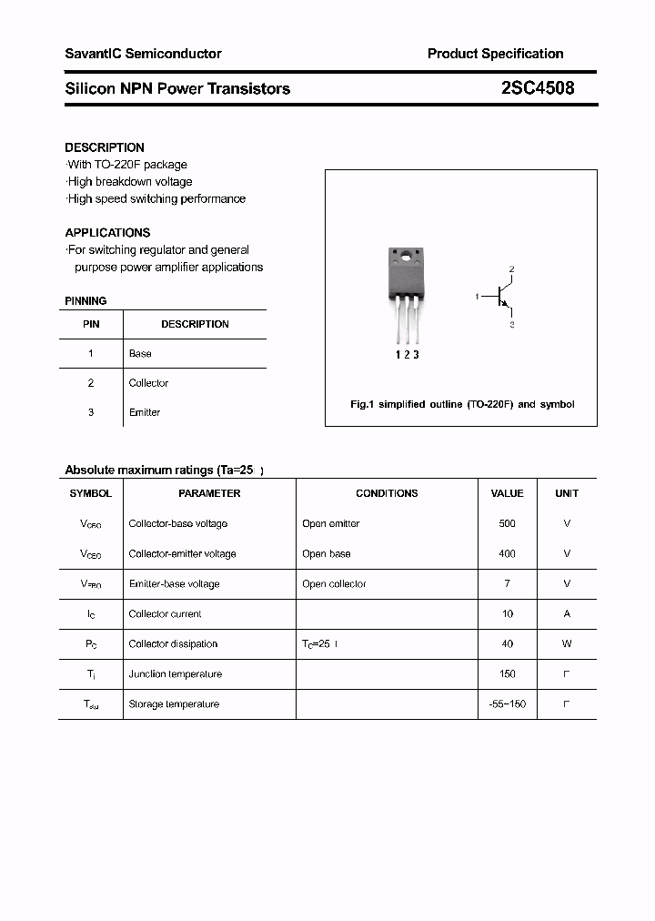 2SC4508_4730064.PDF Datasheet