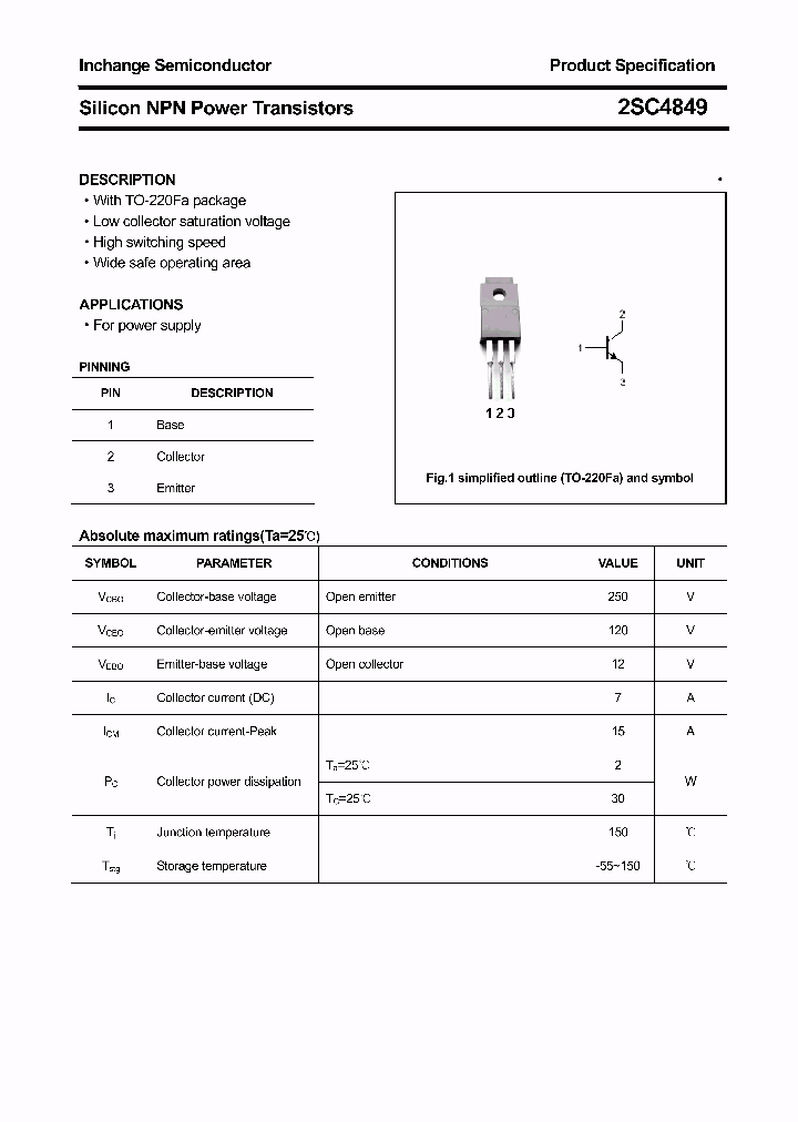 2SC4849_4377201.PDF Datasheet