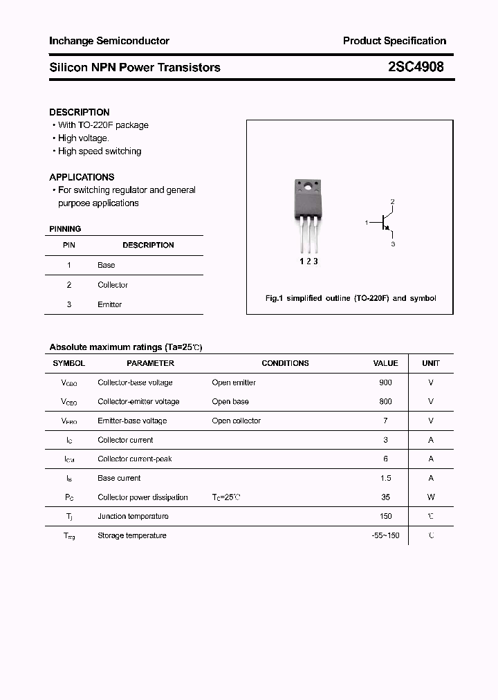2SC4908_4366850.PDF Datasheet