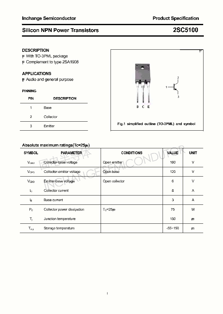 2SC5100_4314743.PDF Datasheet