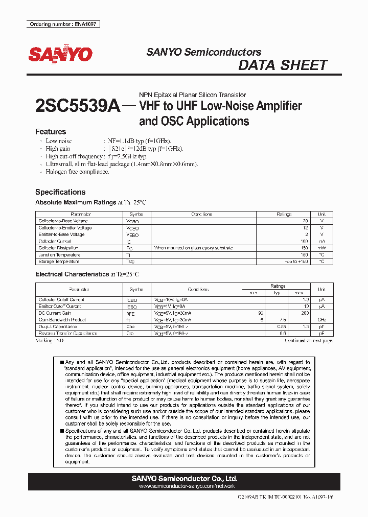 2SC5539A_4539334.PDF Datasheet