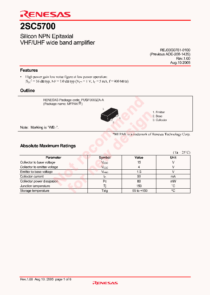 2SC5700_4263385.PDF Datasheet