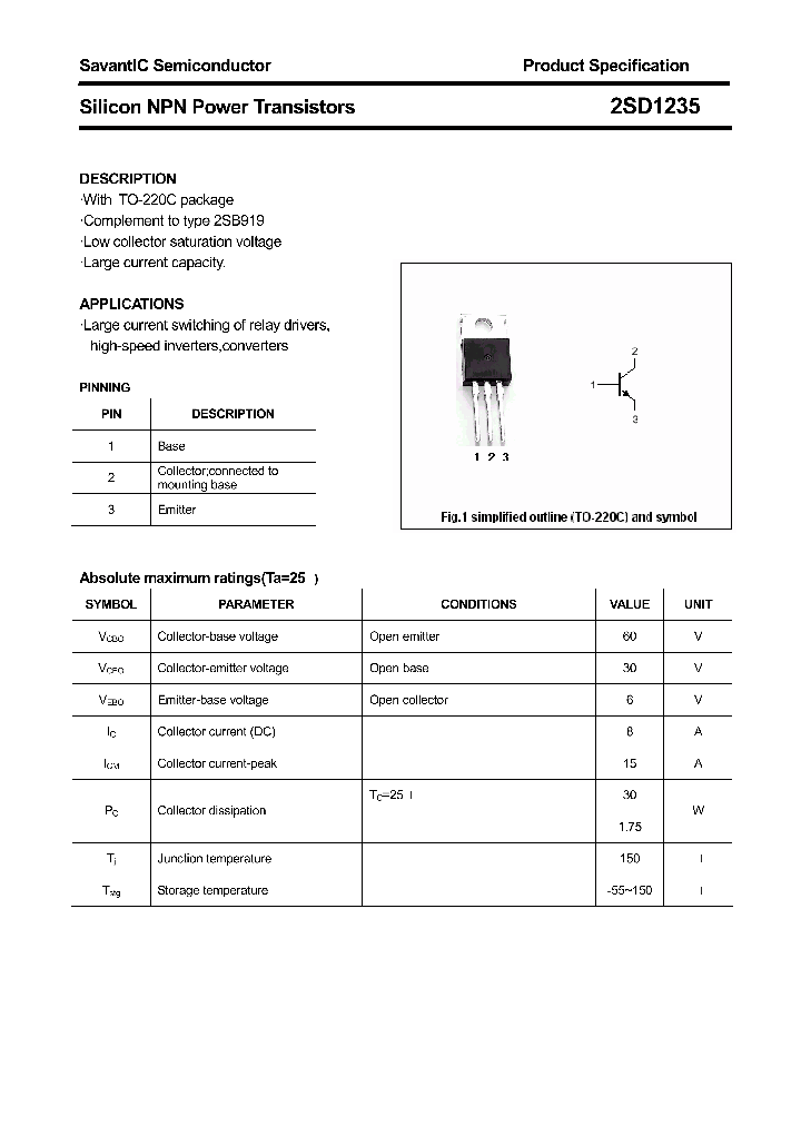 2SD1235_4384456.PDF Datasheet