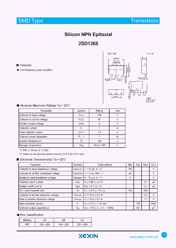2SD1368_4353262.PDF Datasheet