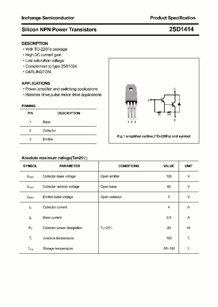 2SD1414_4469076.PDF Datasheet