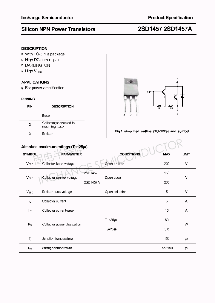 2SD1457_4409614.PDF Datasheet