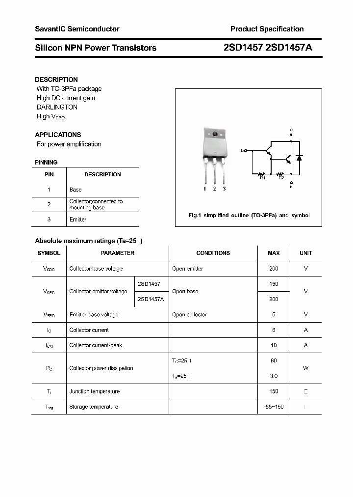 2SD1457_4409615.PDF Datasheet