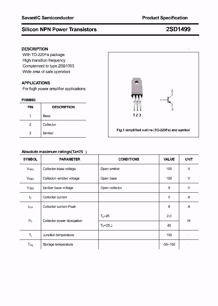 2SD1499_4378680.PDF Datasheet