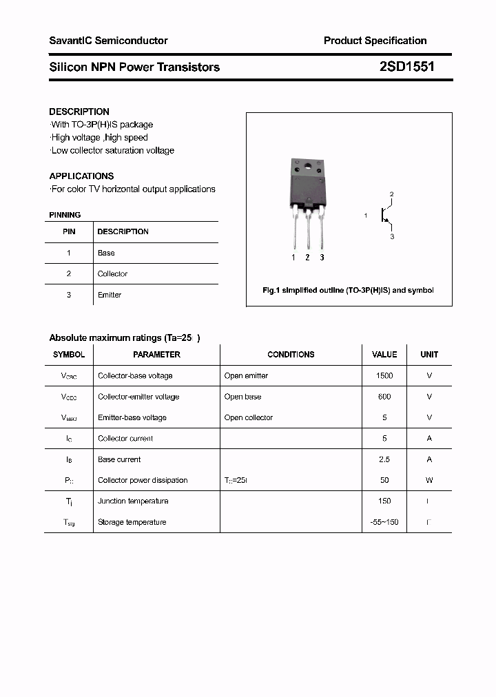 2SD1551_4377130.PDF Datasheet