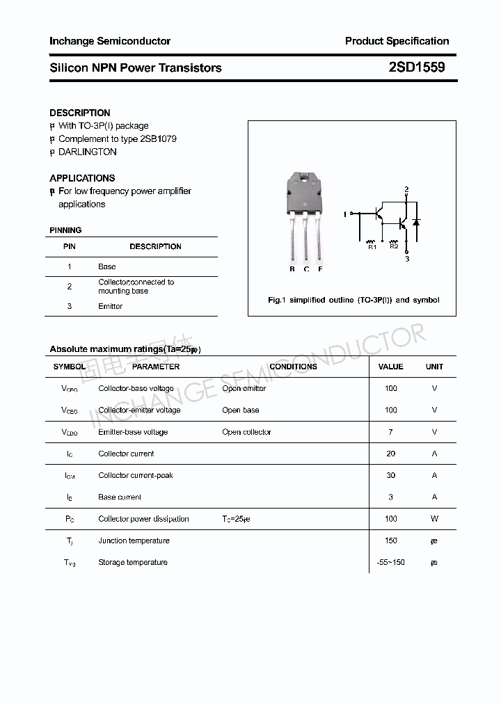 2SD1559_4377136.PDF Datasheet
