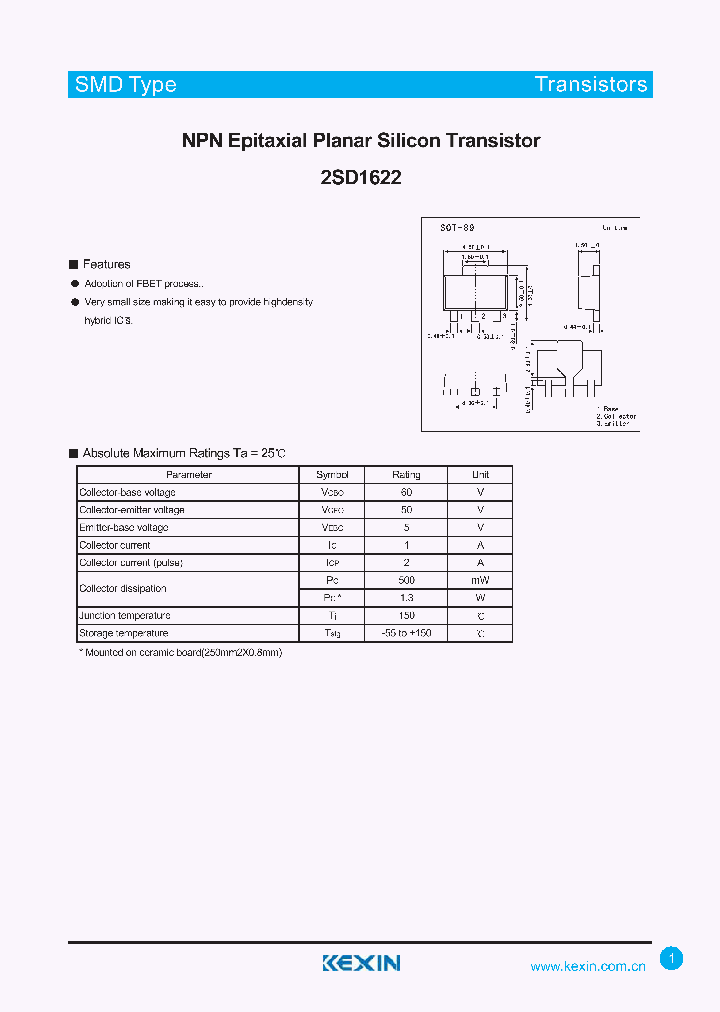 2SD1622_4339133.PDF Datasheet