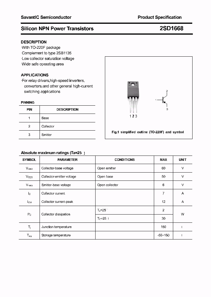 2SD1668_4382778.PDF Datasheet