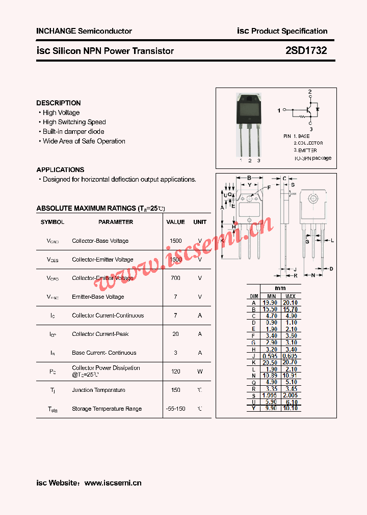 2SD1732_4615457.PDF Datasheet
