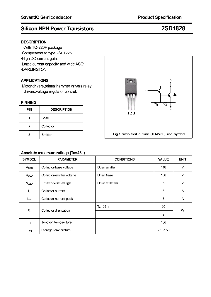 2SD1828_4419445.PDF Datasheet
