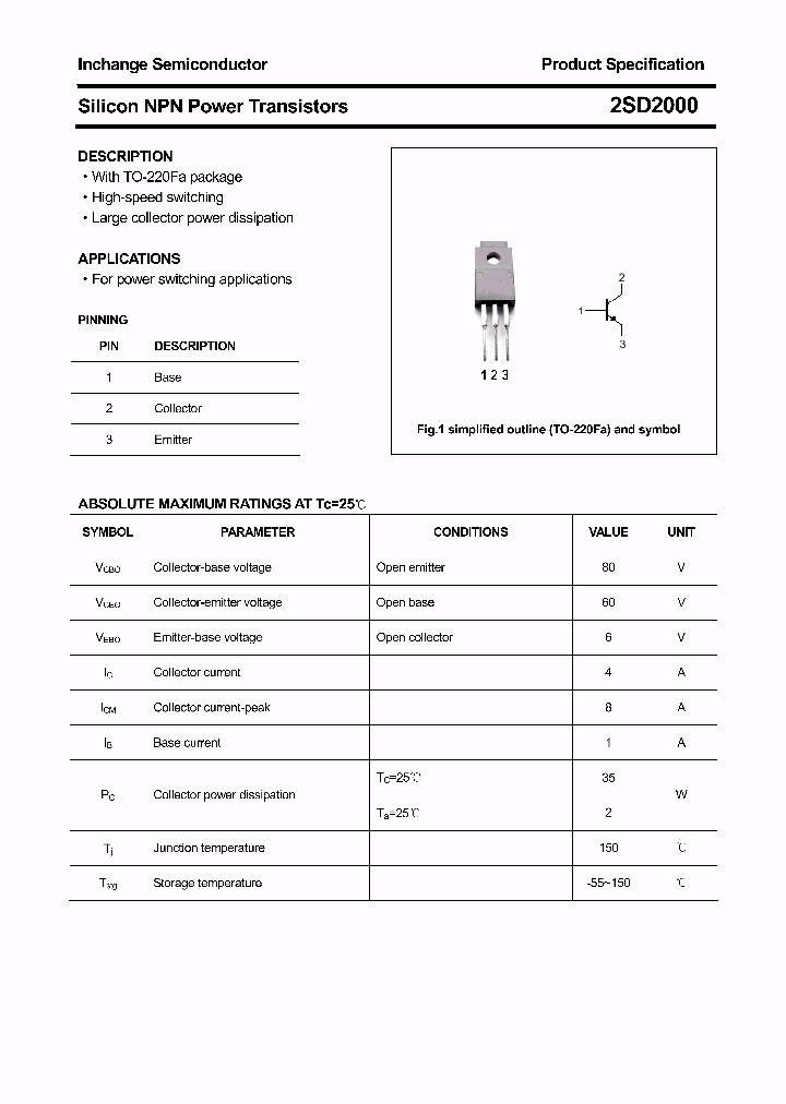 2SD2000_4389600.PDF Datasheet