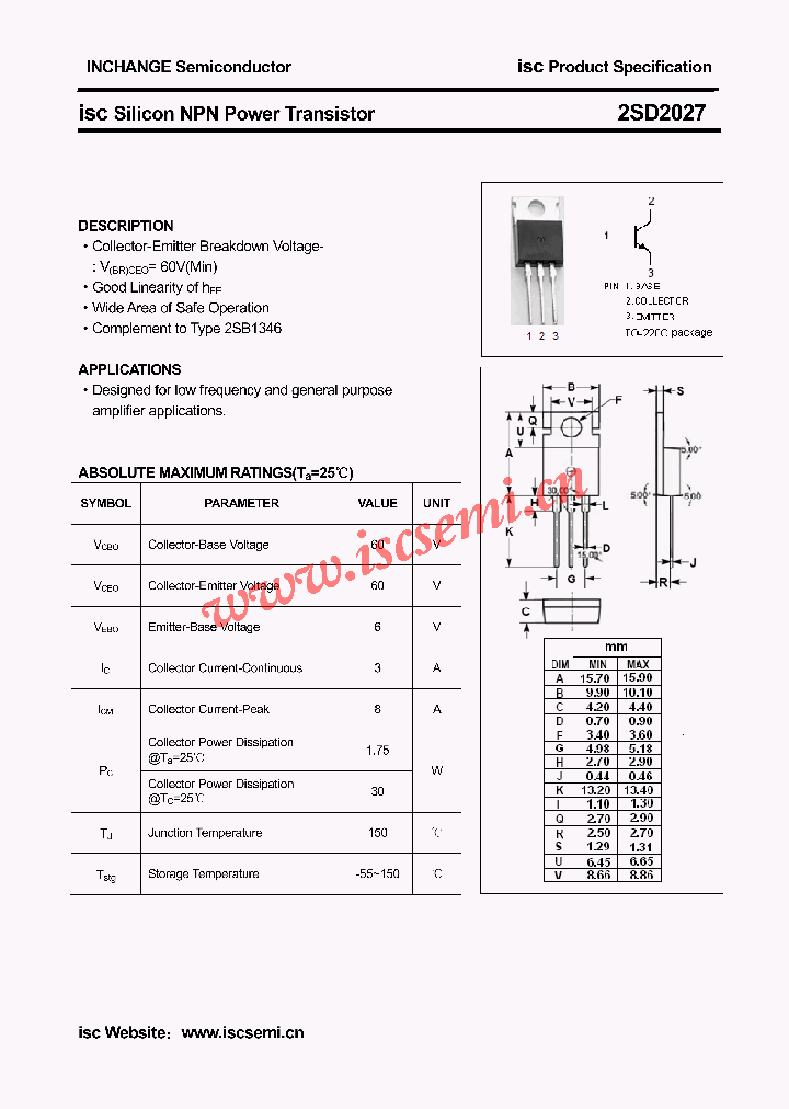 2SD2027_4501998.PDF Datasheet