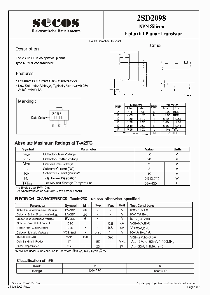 2SD2098_4416439.PDF Datasheet