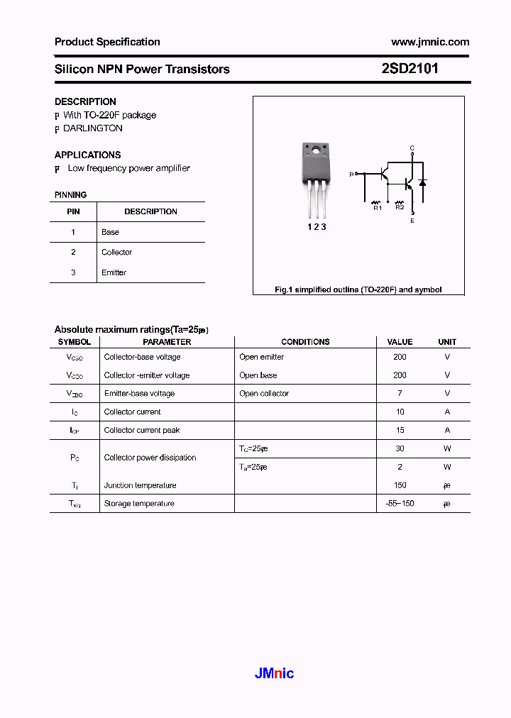 2SD2101_4617934.PDF Datasheet