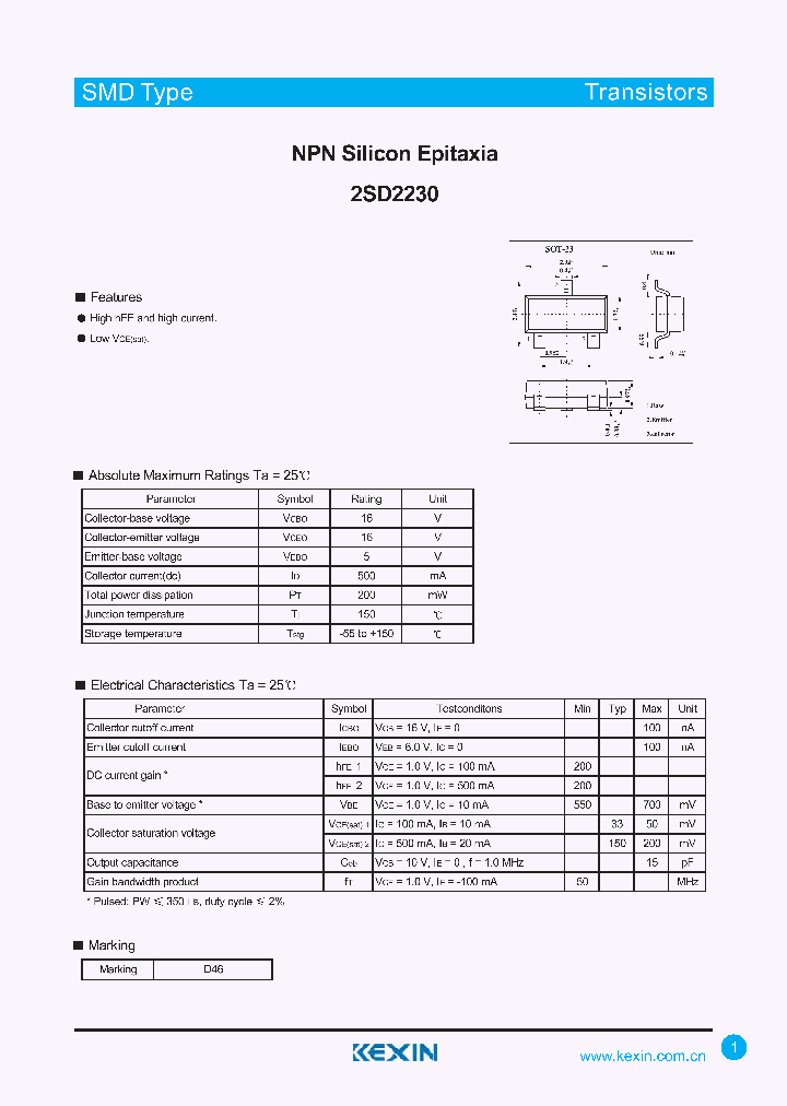 2SD2230_4388366.PDF Datasheet