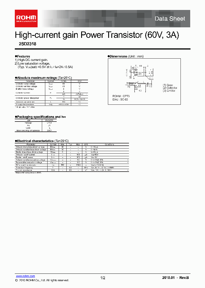 2SD231810_4703050.PDF Datasheet