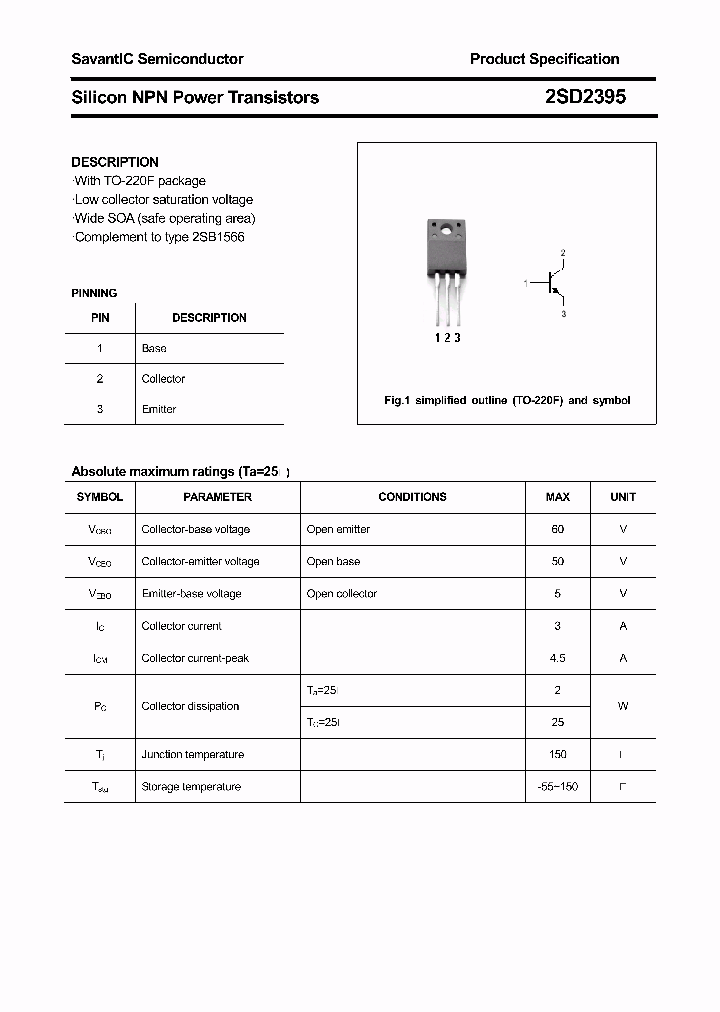2SD2395_4506610.PDF Datasheet