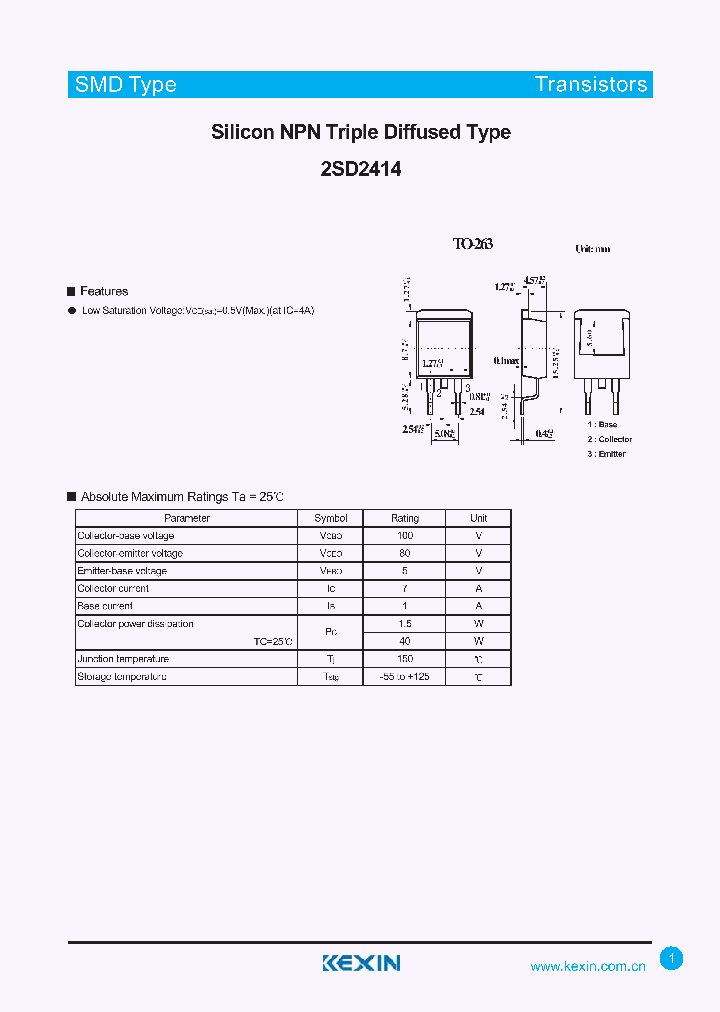 2SD2414_4383932.PDF Datasheet