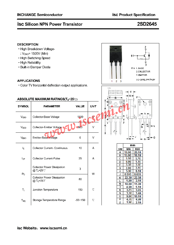 2SD2645_4463868.PDF Datasheet