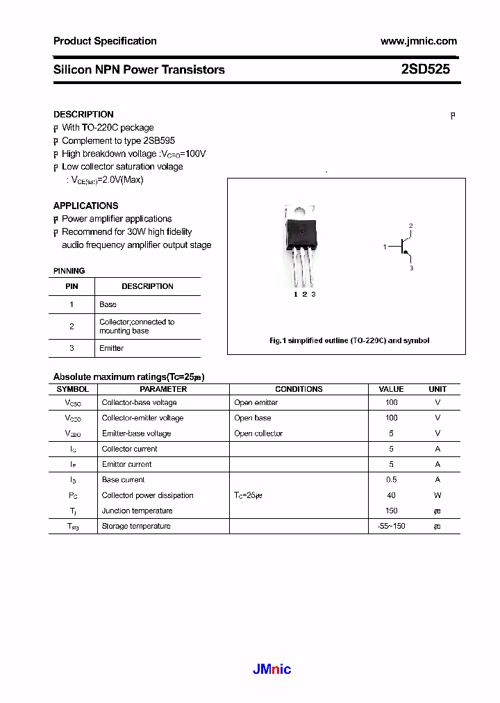 2SD525_4466136.PDF Datasheet