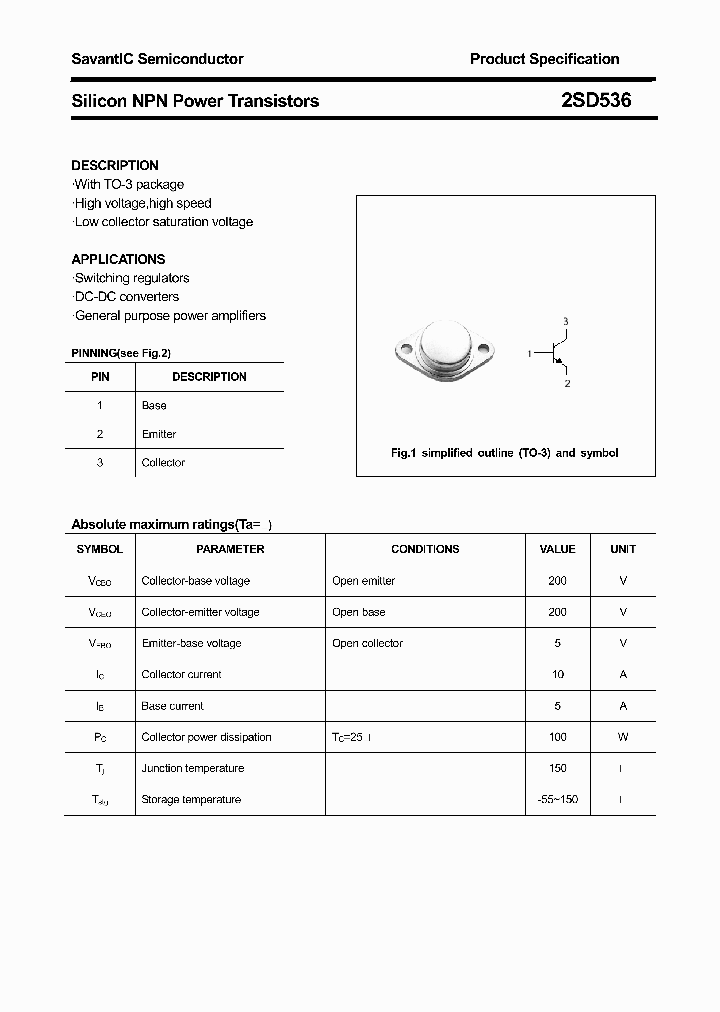 2SD536_4385946.PDF Datasheet