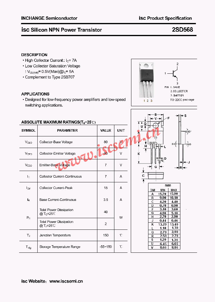 2SD568_4585742.PDF Datasheet