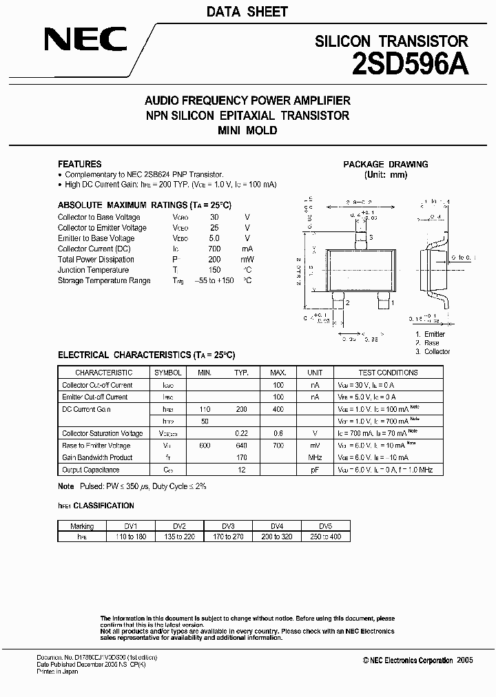 2SD596A_4650531.PDF Datasheet