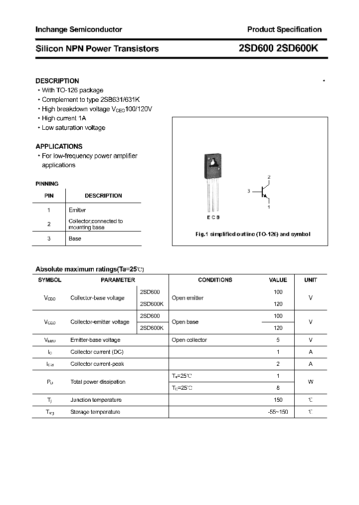 2SD600K_4361338.PDF Datasheet