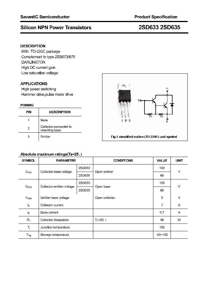 2SD635_4389917.PDF Datasheet