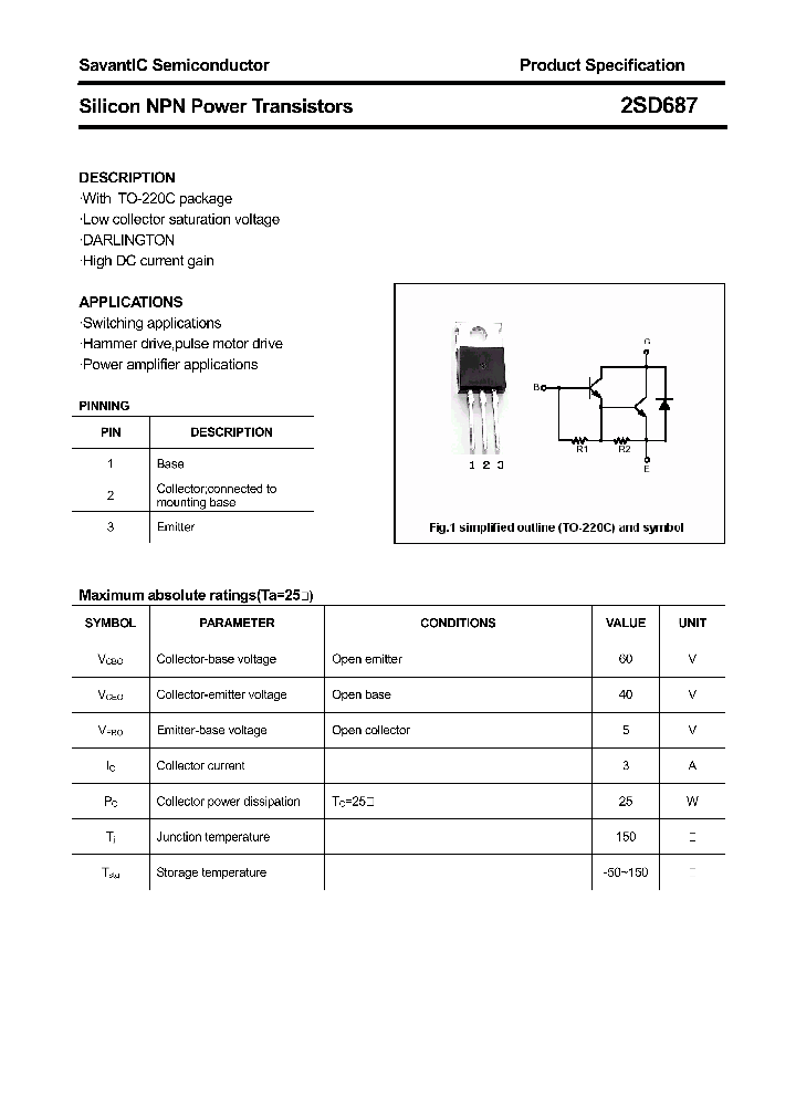 2SD687_4370569.PDF Datasheet