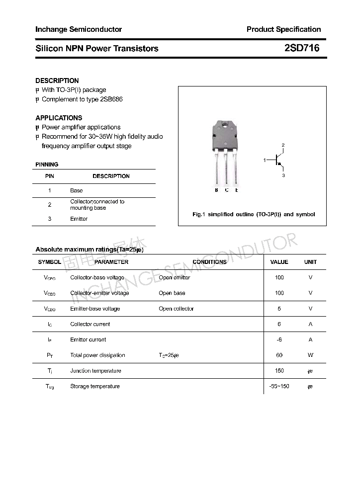 2SD716_4305724.PDF Datasheet