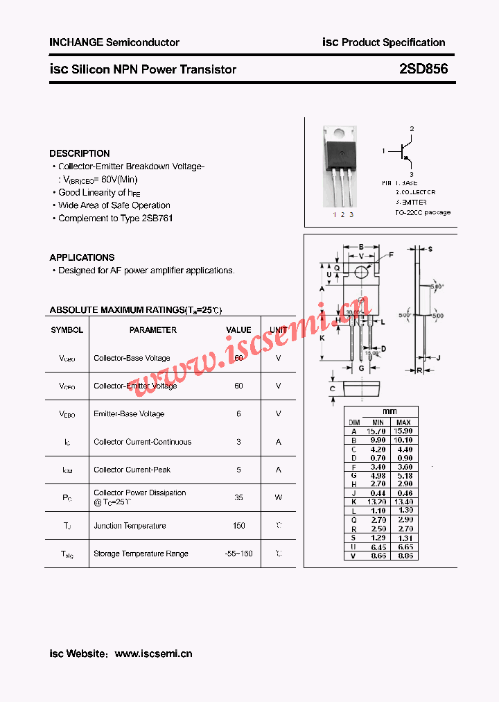 2SD856_4571253.PDF Datasheet
