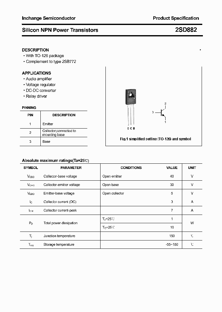 2SD882_4349465.PDF Datasheet
