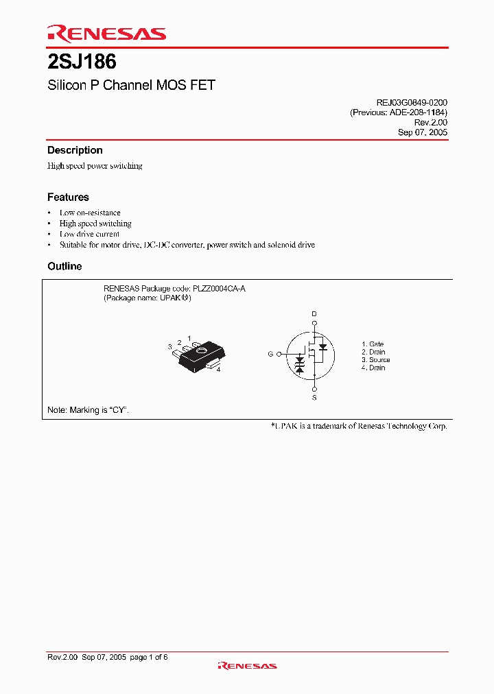 2SJ186CYEL-E_4354460.PDF Datasheet