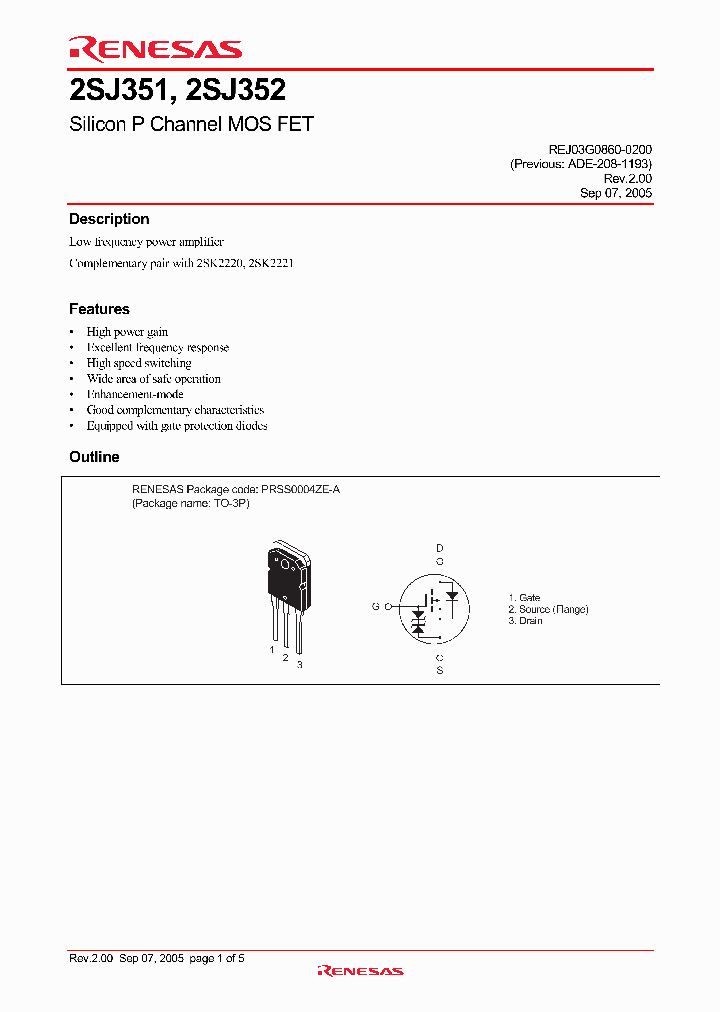 2SJ352-E_4387619.PDF Datasheet